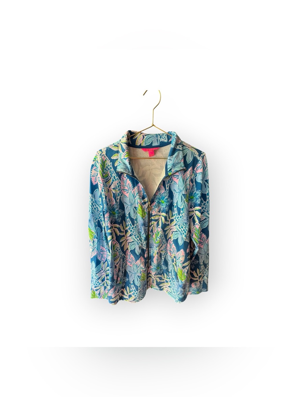 Lilly Pulitzer Leona zip up jacket pullover